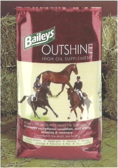 collection Baileys Outshine High Oil Supplement Horse Food Equine